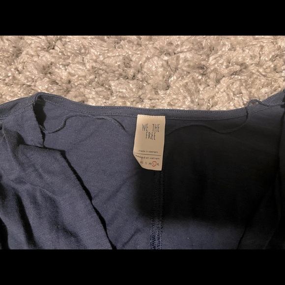 NWOT Free People long sleeve top - Picture 3 of 7